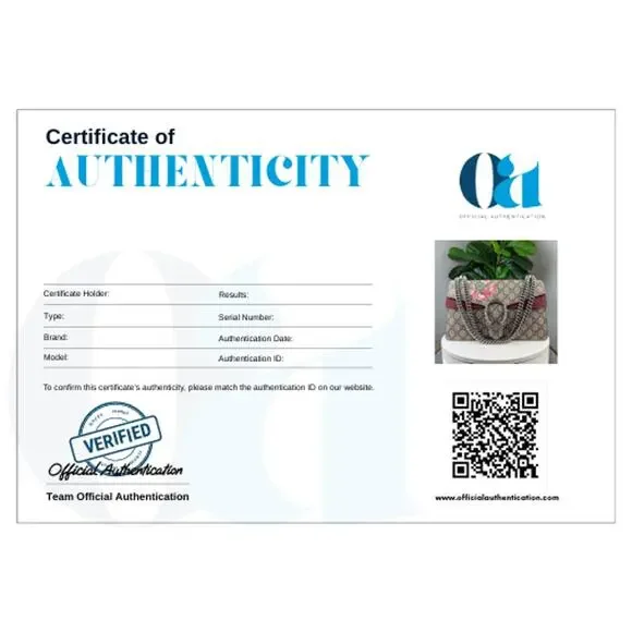 A204💎✨Authentic Gucci Dionysus Shoulder Bag GG Supreme Blooms Small Antique - Picture 8 of 8